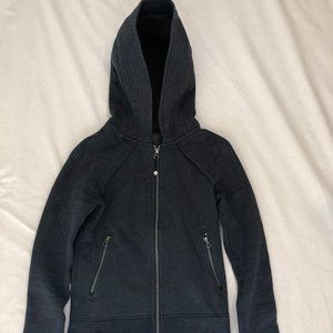 Lululemon dark gray fullzip hooded jacket